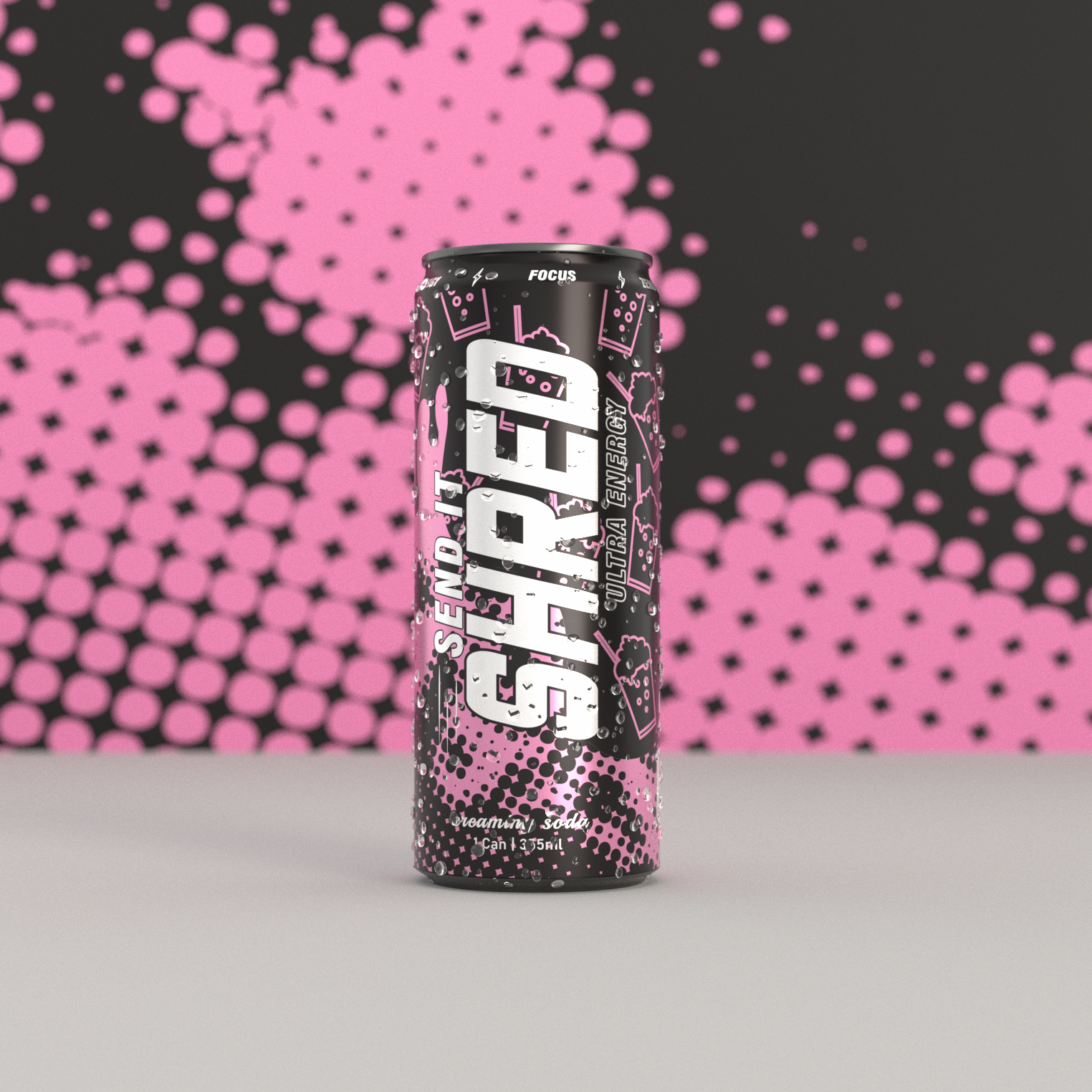 Send it SHRED CREAMING SODA