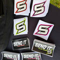 Small Send It Sticker